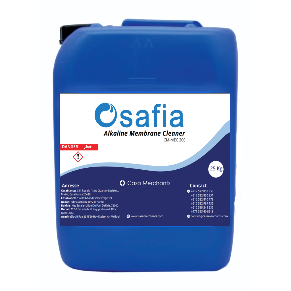 Nettoyant alcalin pour membrane Osafia CM-MEC 200